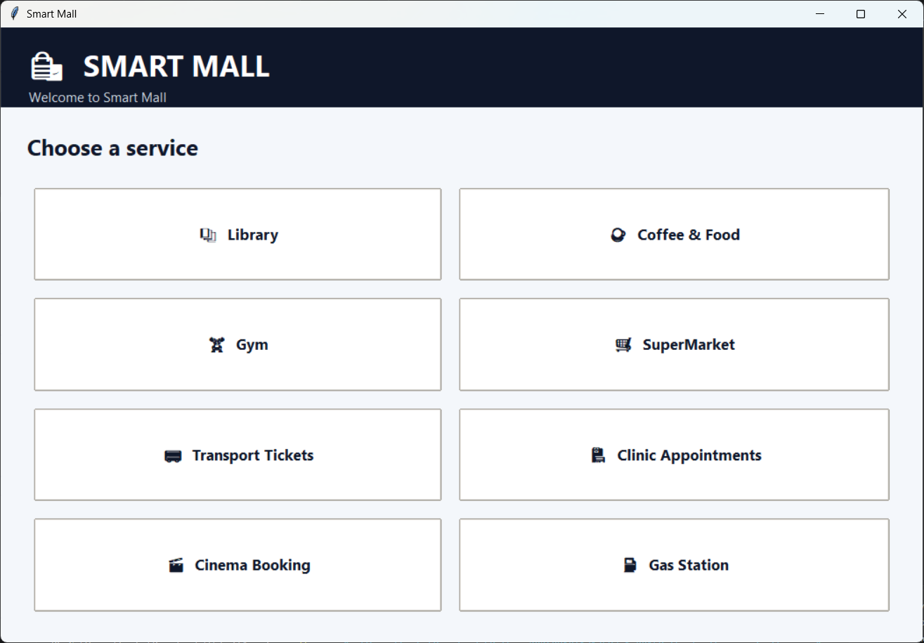 Smart Mall service orchestration platform project